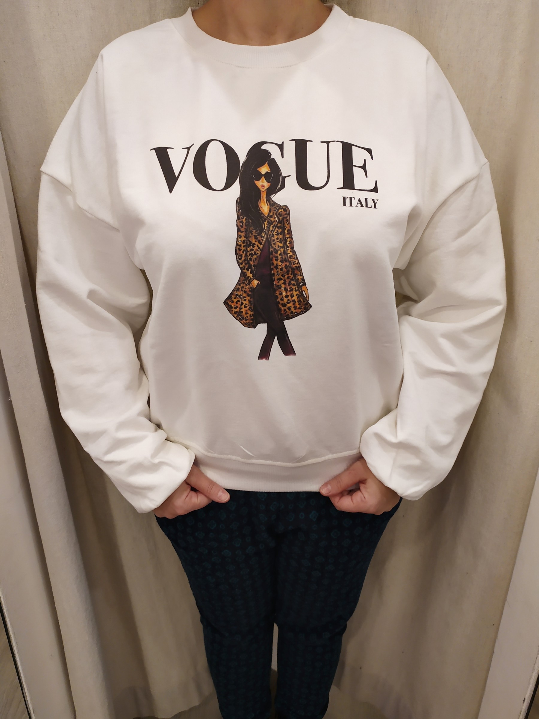 Felpa vogue prezzo store