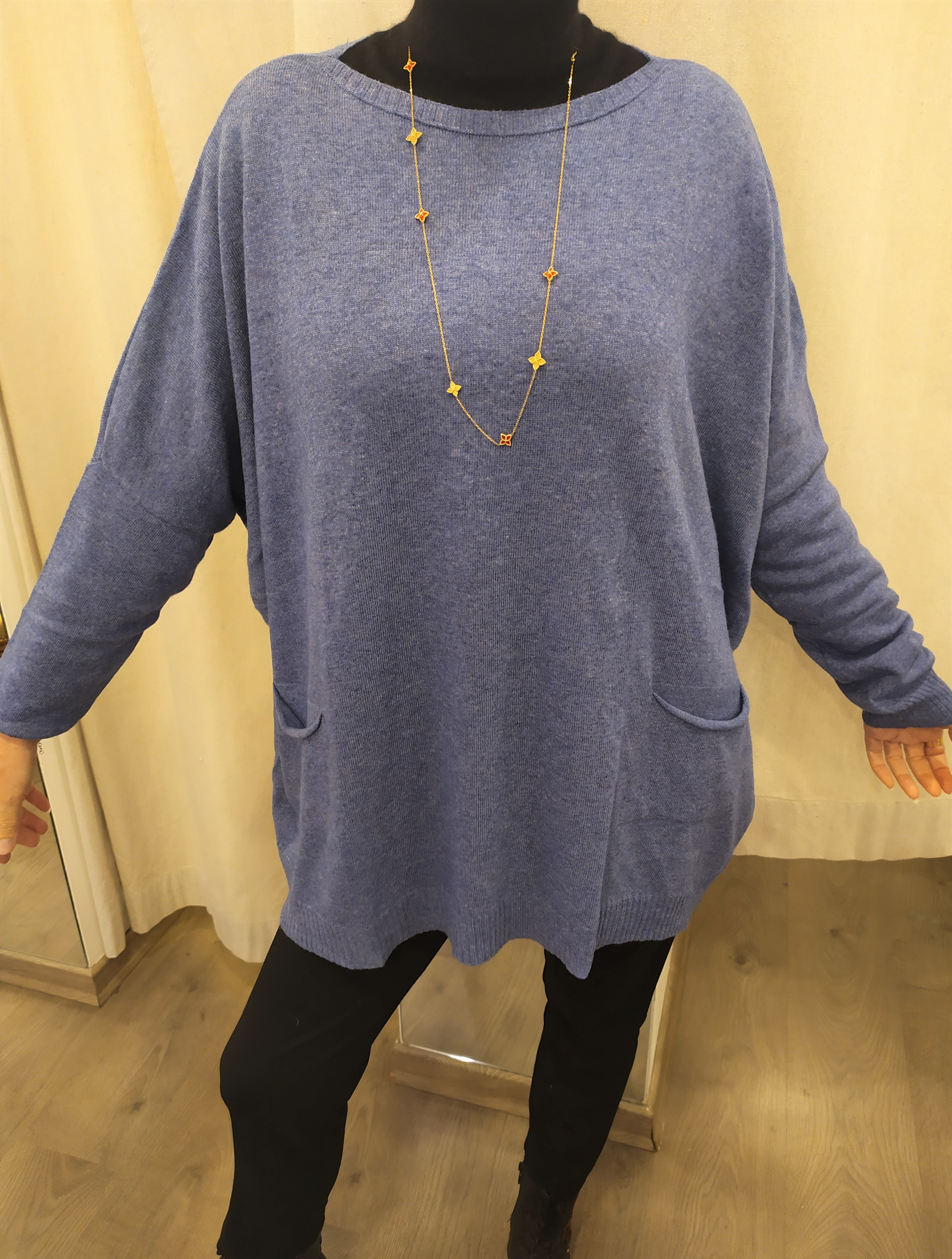 Maglia Over size/ Taglia grande Jeans