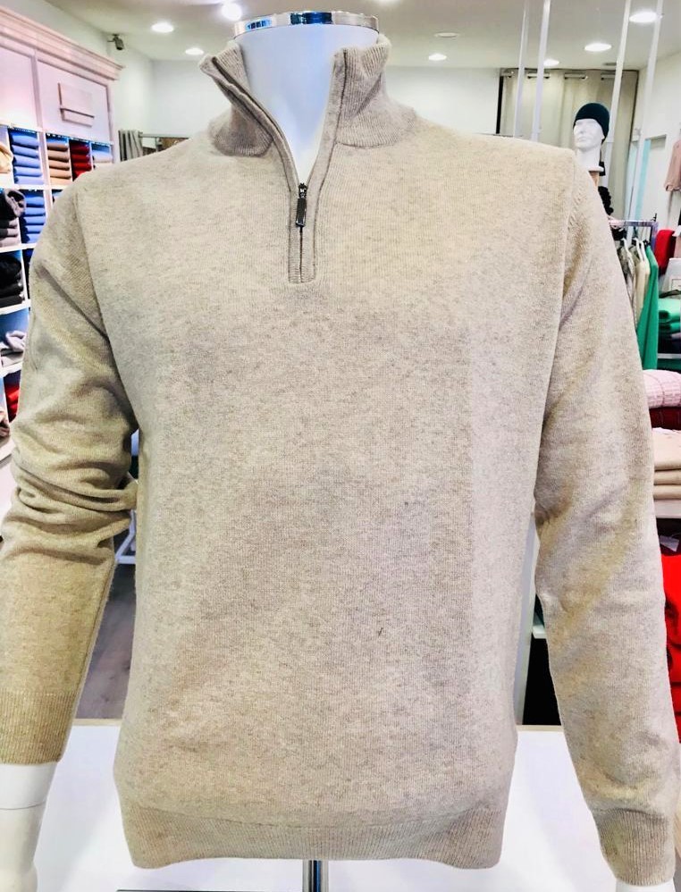 Maglia Lupetto in lana con cashmere made in Italy