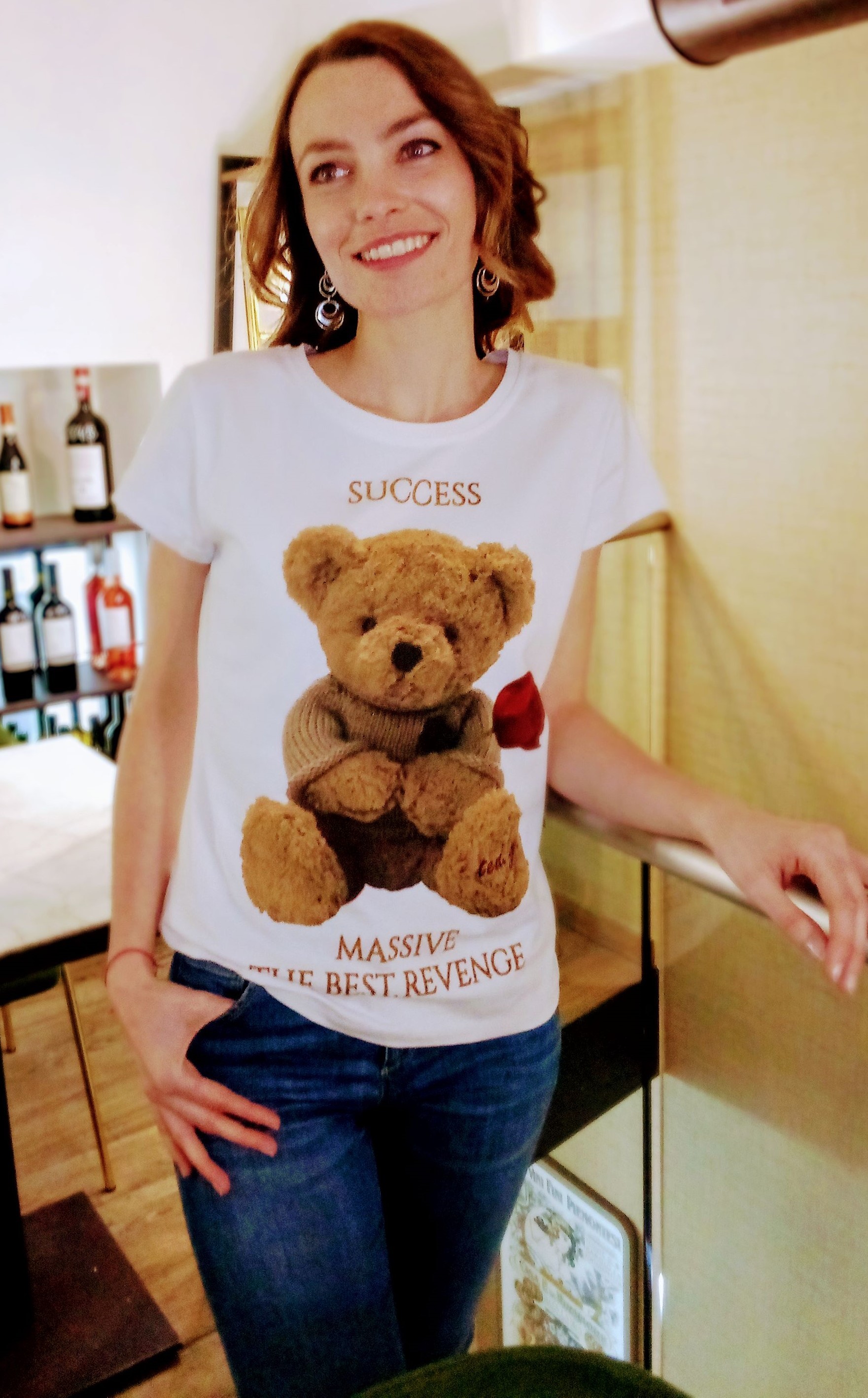 T-shirt in cotone biologico Teddy